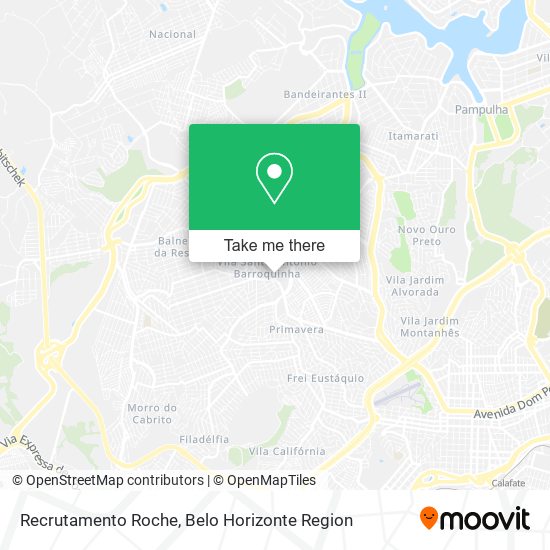 Recrutamento Roche map