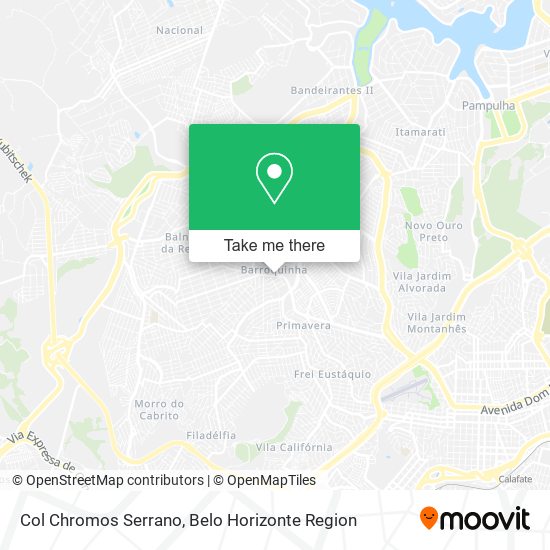 Col Chromos Serrano map
