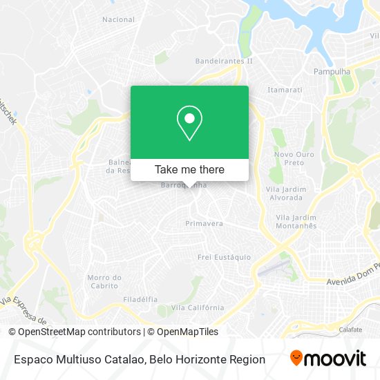 Espaco Multiuso Catalao map