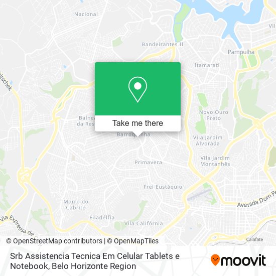 Srb Assistencia Tecnica Em Celular Tablets e Notebook map