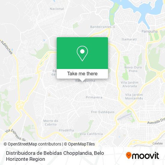 Distribuidora de Bebidas Chopplandia map