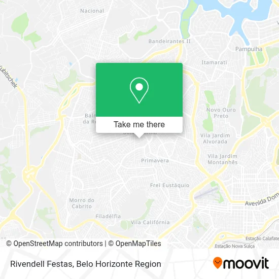 Rivendell Festas map