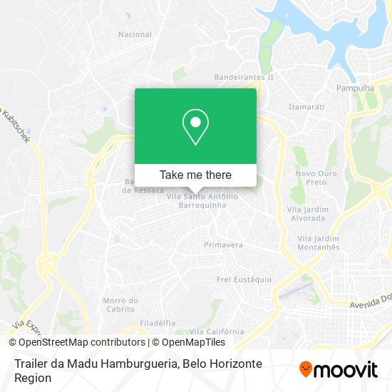 Trailer da Madu Hamburgueria map