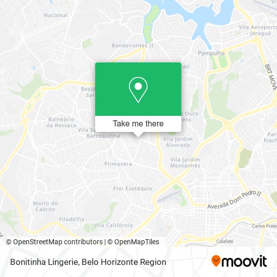 Bonitinha Lingerie map