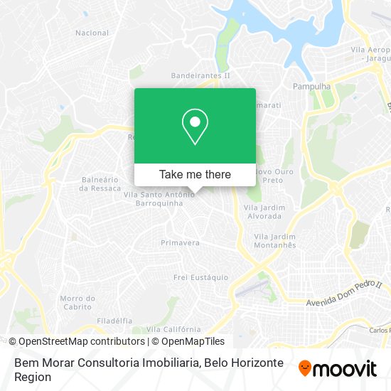 Bem Morar Consultoria Imobiliaria map