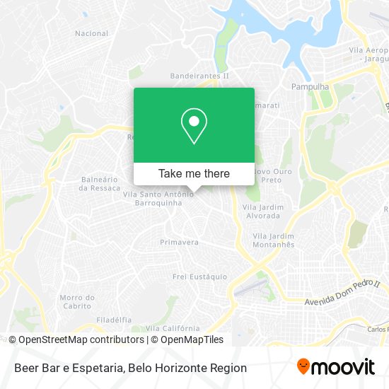 Beer Bar e Espetaria map
