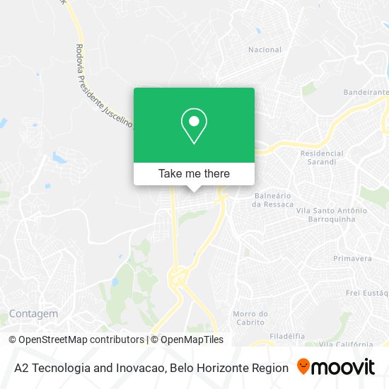 A2 Tecnologia and Inovacao map