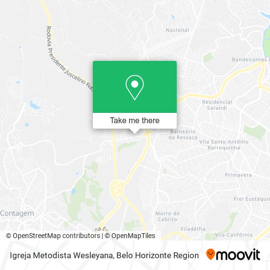 Igreja Metodista Wesleyana map