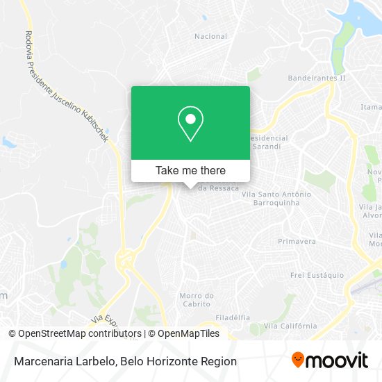 Marcenaria Larbelo map