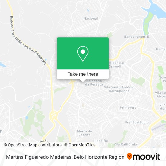 Martins Figueiredo Madeiras map
