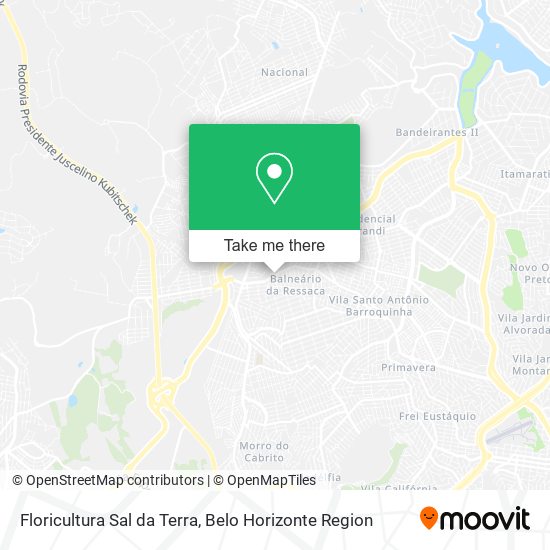 Floricultura Sal da Terra map
