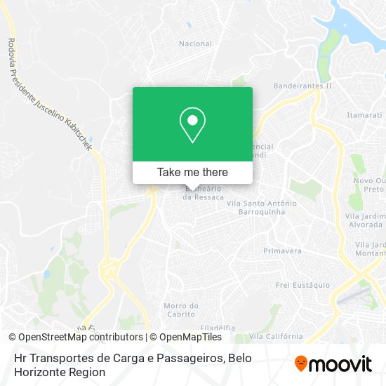 Hr Transportes de Carga e Passageiros map