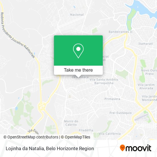 Lojinha da Natalia map