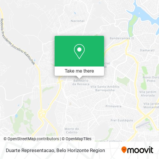 Duarte Representacao map