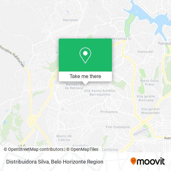 Distribuidora Silva map