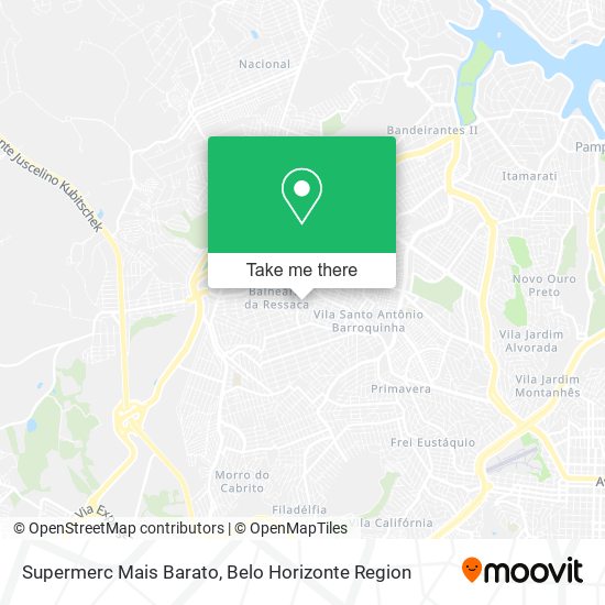 Supermerc Mais Barato map