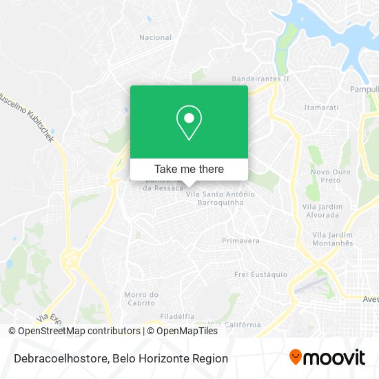 Debracoelhostore map