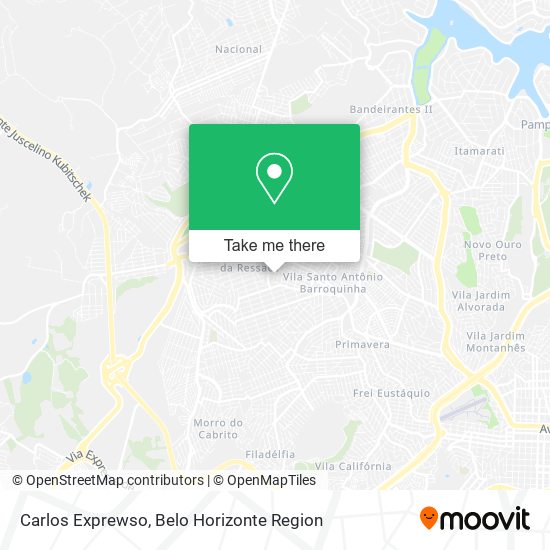 Carlos Exprewso map
