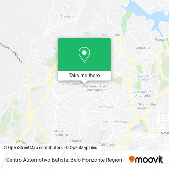 Centro Automotivo Batista map