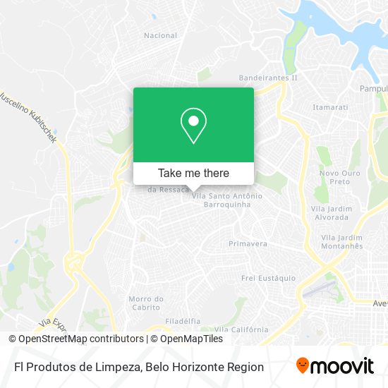 Fl Produtos de Limpeza map