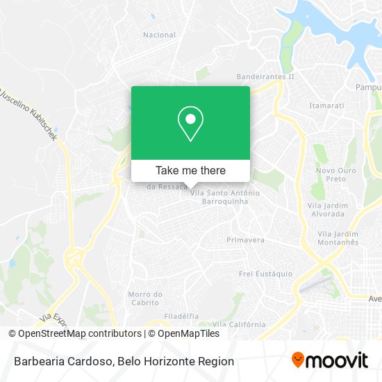 Barbearia Cardoso map