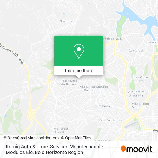 Itamig Auto & Truck Services Manutencao de Modulos Ele map