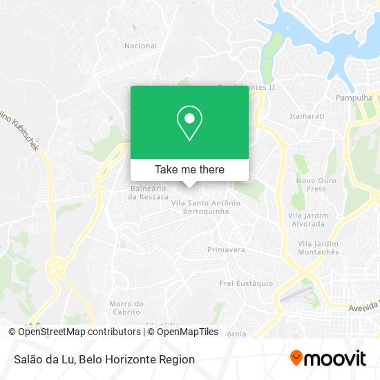 Salão da Lu map