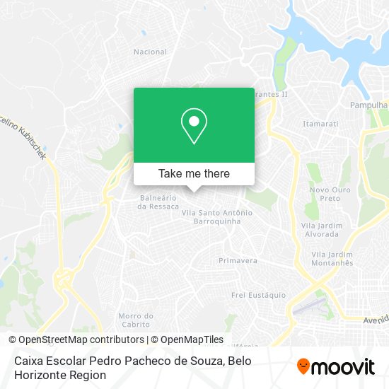 Caixa Escolar Pedro Pacheco de Souza map