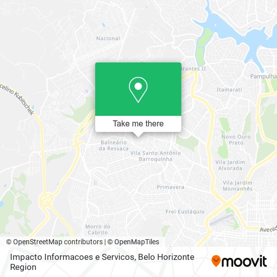 Impacto Informacoes e Servicos map