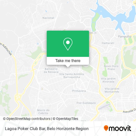 Lagoa Poker Club Bar map
