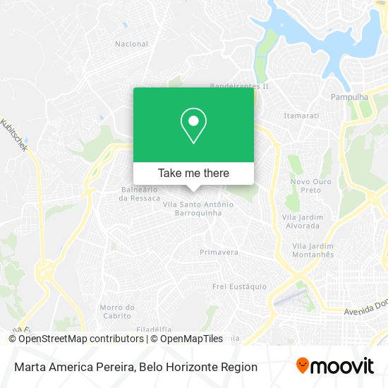Marta America Pereira map