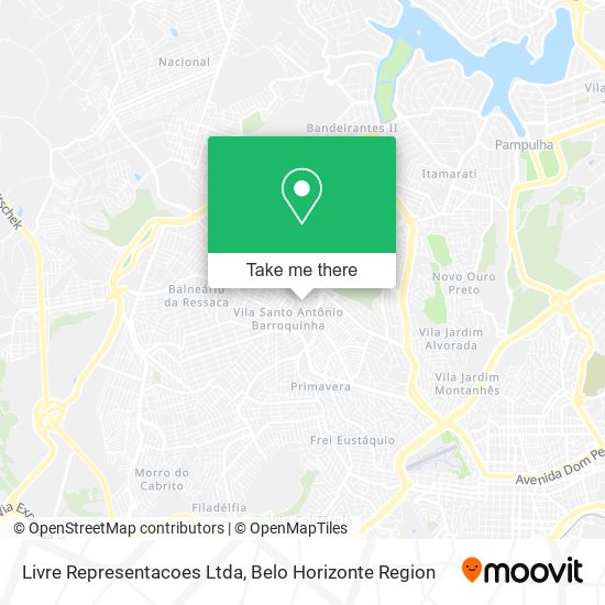 Livre Representacoes Ltda map