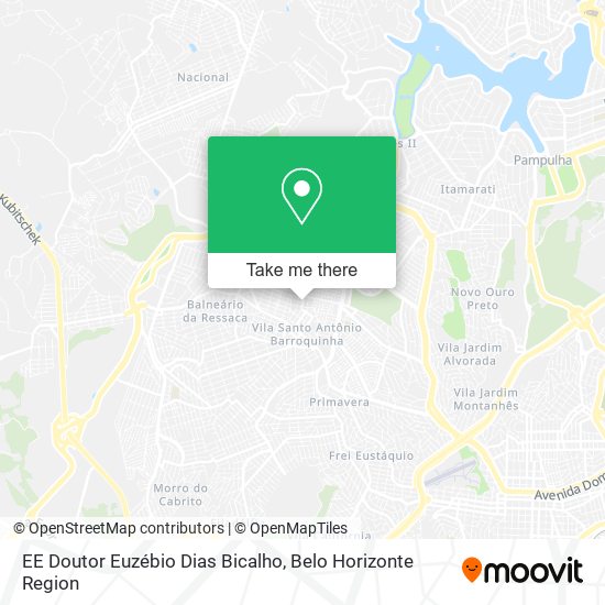 EE Doutor Euzébio Dias Bicalho map