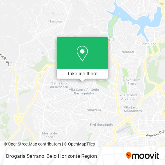 Drogaria Serrano map