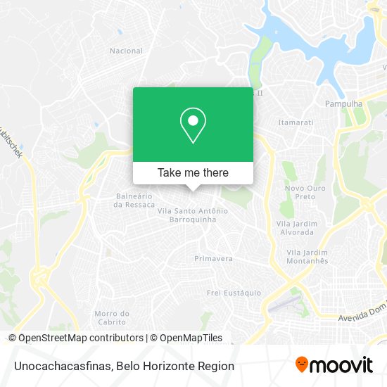 Unocachacasfinas map