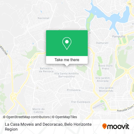 La Casa Moveis and Decoracao map