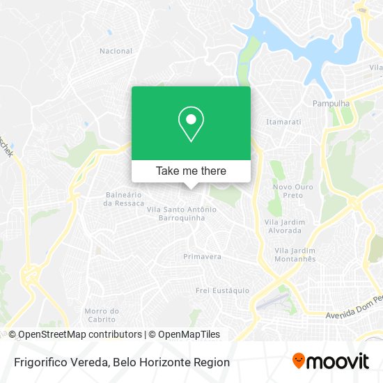 Frigorifico Vereda map