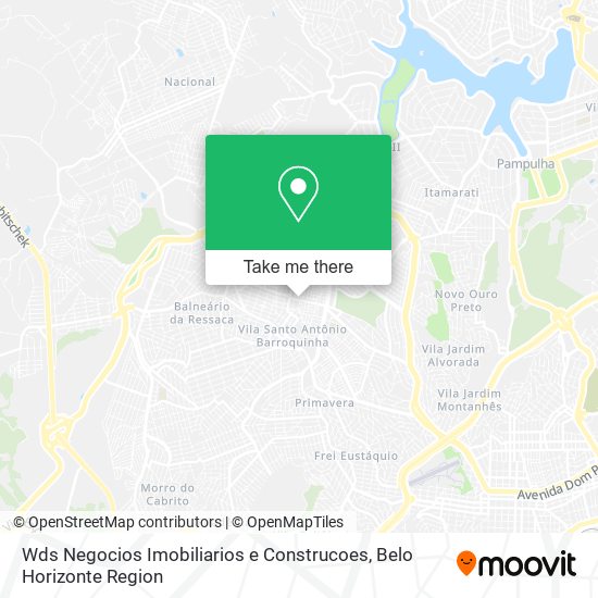 Wds Negocios Imobiliarios e Construcoes map