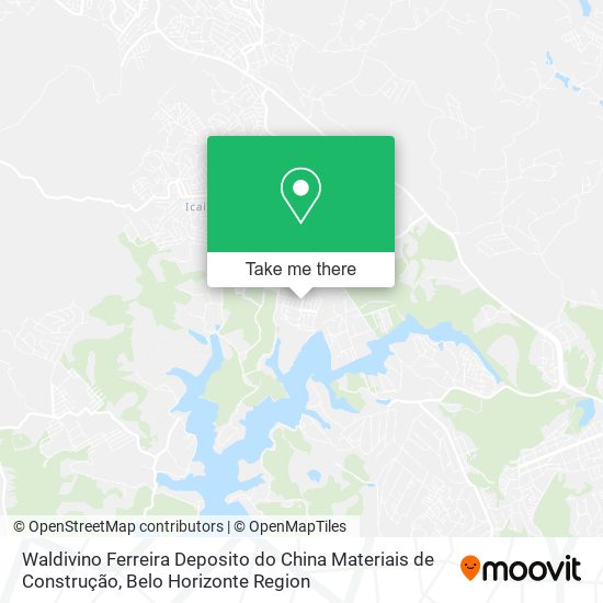Waldivino Ferreira Deposito do China Materiais de Construção map