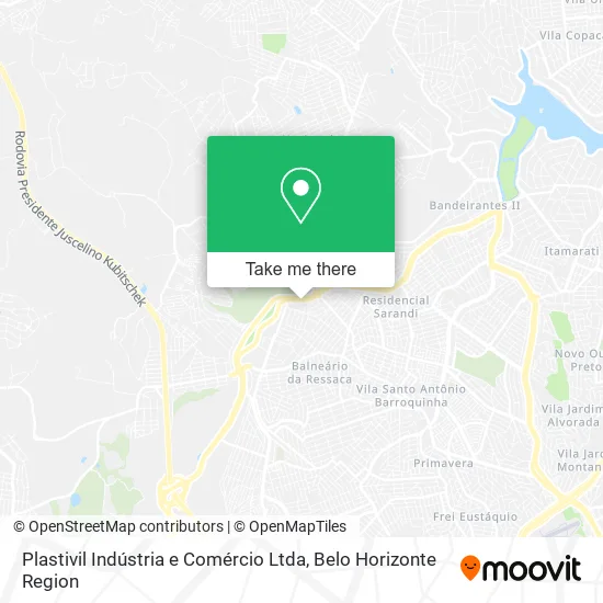 Mapa Plastivil Indústria e Comércio Ltda