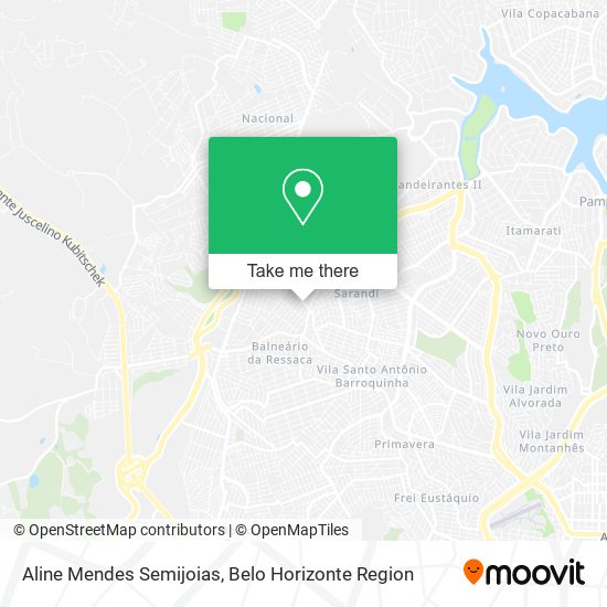 Aline Mendes Semijoias map