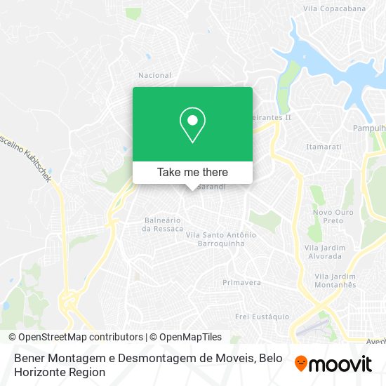 Mapa Bener Montagem e Desmontagem de Moveis