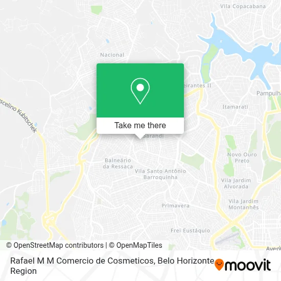 Rafael M M Comercio de Cosmeticos map