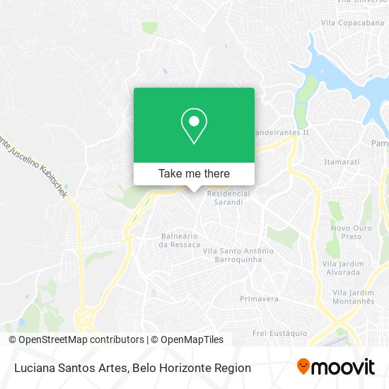Luciana Santos Artes map