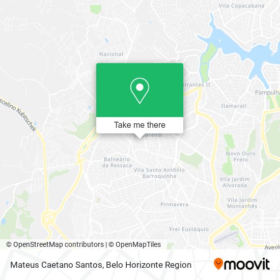 Mateus Caetano Santos map