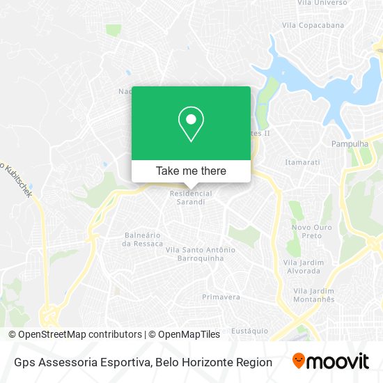 Gps Assessoria Esportiva map