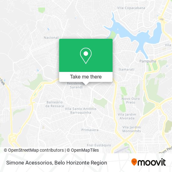 Simone Acessorios map