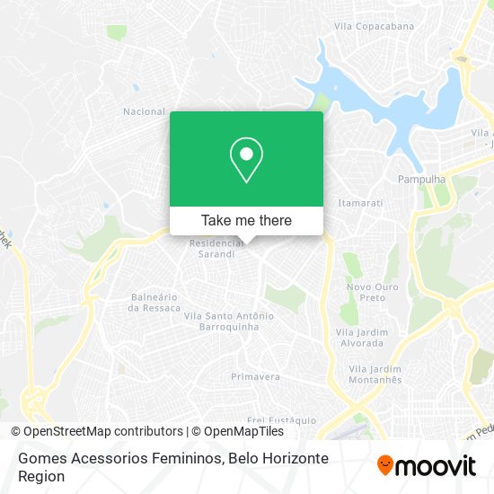 Gomes Acessorios Femininos map