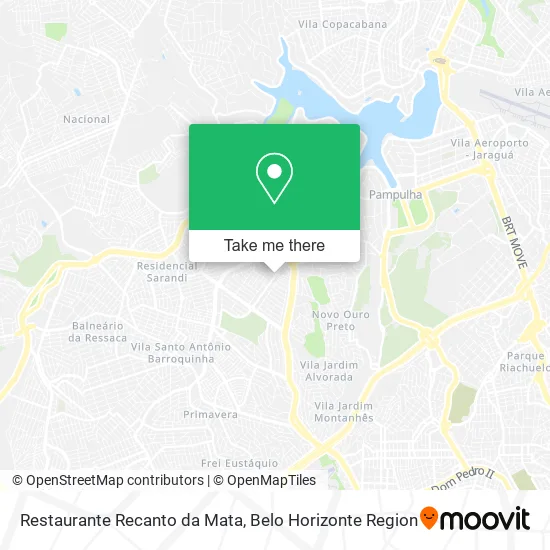 Restaurante Recanto da Mata map