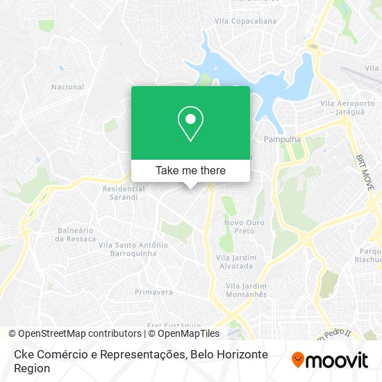 Cke Comércio e Representações map